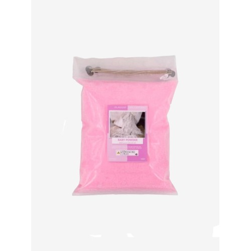 ΚΕΡΙ ΑΡΩΜΑΤΙΚΟ ΤΡΙΜΜΑ BABY POWDER 1 ΚΙΛΟ + 6 ΦΥΤΙΛΙΑ