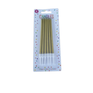 ΚΕΡΑΚΙΑ ΓΕΝΕΘΛΙΩΝ 0.5Χ11 ΕΚ. ΧΡΥΣΟ ΜΕ ΒΑΣΕΙΣ 6 ΤΕΜ.