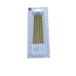 ΚΕΡΑΚΙΑ ΓΕΝΕΘΛΙΩΝ 0.5Χ11 ΕΚ. ΧΡΥΣΟ ΜΕ ΒΑΣΕΙΣ 6 ΤΕΜ.