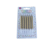 ΚΕΡΑΚΙΑ ΓΕΝΕΘΛΙΩΝ 0.7Χ7.5 ΕΚ. ΡΙΓΩΤΑ ΧΡΥΣΟ ΜΕ ΒΑΣΕΙΣ 6 ΤΕΜ.