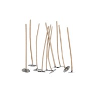 Φιτίλι ECO 10, κερωμένο με βάση, μήκος 100mm