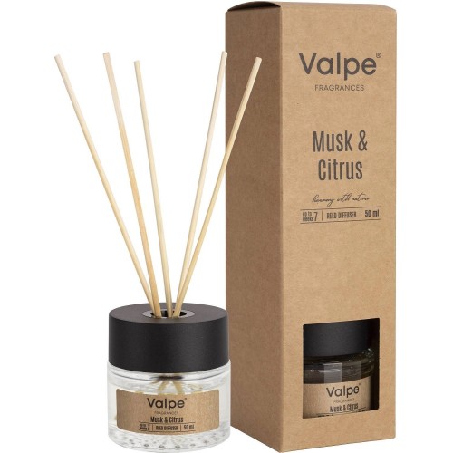 REED DIFFUSER MUSK & CITRUS 50ml