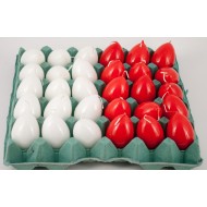 ΚΕΡΙΝΑ ΠΑΣΧΑΛΙΝΑ ΑΥΓΑ ΚΑΡΤΕΛΑΣ 4Χ6